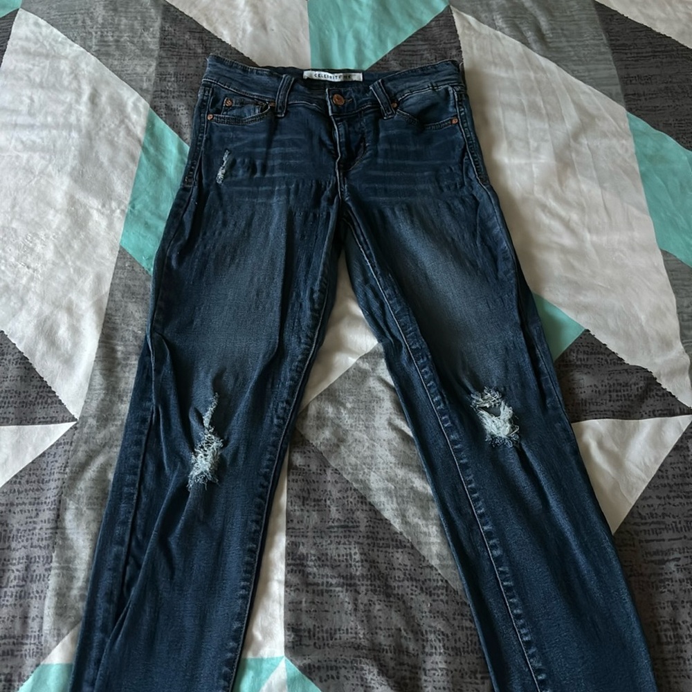Celebrity pink jeans